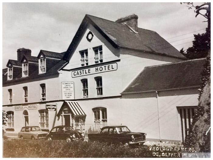 vintage photo of Blarney Castle Hotel