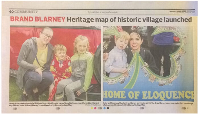 Southern Star Heritage map of historic village launched