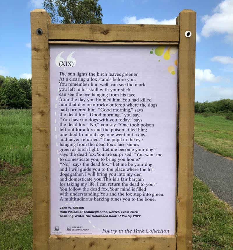 Poetry in the Park #4 – XIX