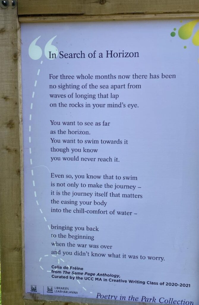 Poetry in the Park #9 – In Search of Horizon
