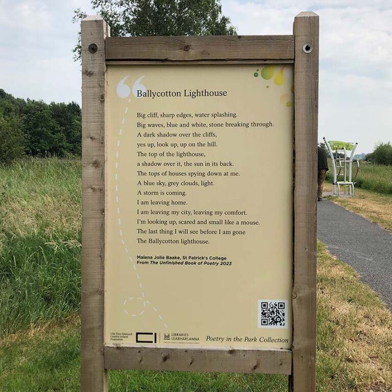 Ballycotton Lighthouse Poetry in the Park 18
