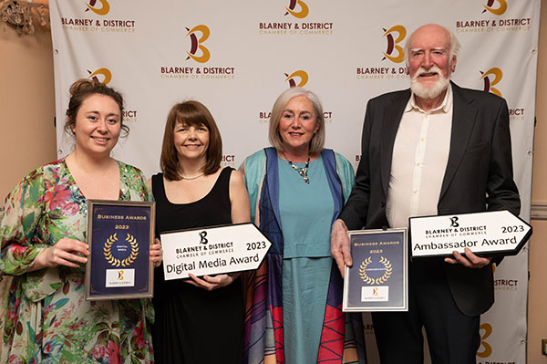 Blarney Business Awards 2023 – Digital Media win for Brand Blarney