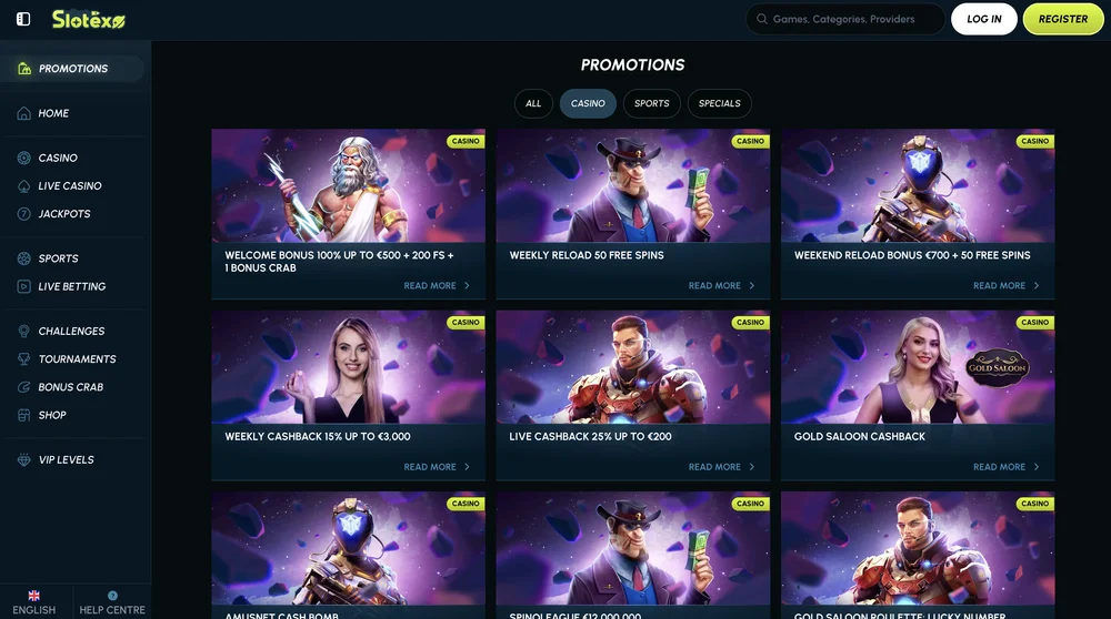 Slotexo casino