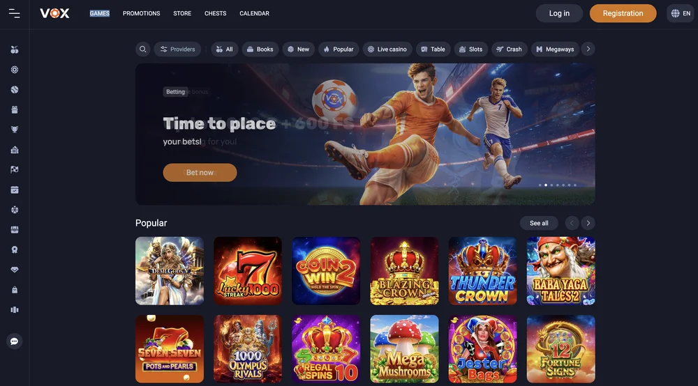 Vox casino